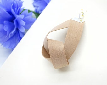 BÜKK Jewelry - Handmade natural wood, sterling silver pendant, small size - Elegant, pear wood veneer jewel