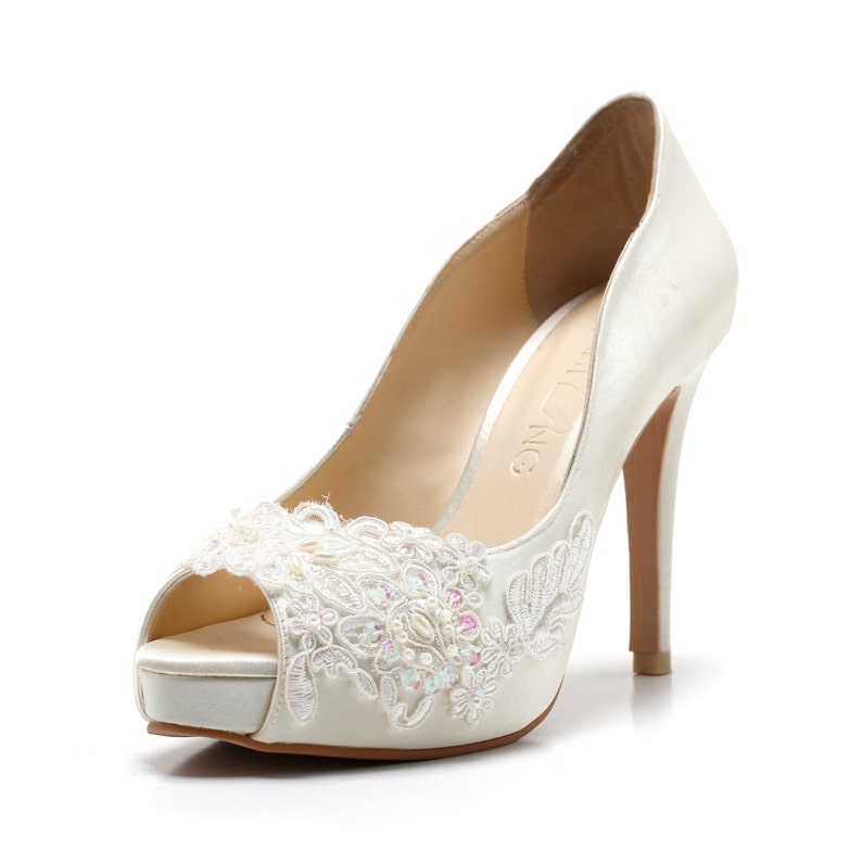 Miss Ace 2Ivory White LaceAdorned 