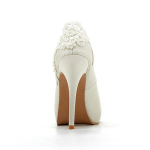 ivory dress white shoes