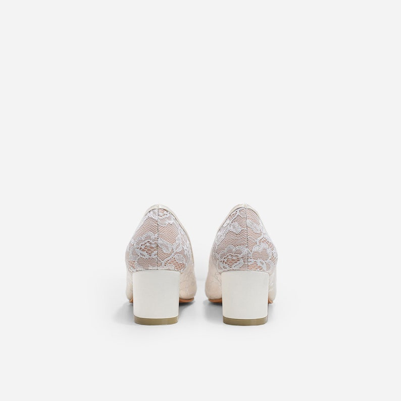 Lace Cinderella Wedding Shoes Bridal Shoes See Through Wedding Heels Dream Wedding Shoes Custom Made Charlize Ivory Lace Wedding Pumps