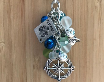 Travellers Key Guardian -  Travellers Key Ring - Gift for traveller - graduation gift - gift for travelling - holiday gift - summer holidays