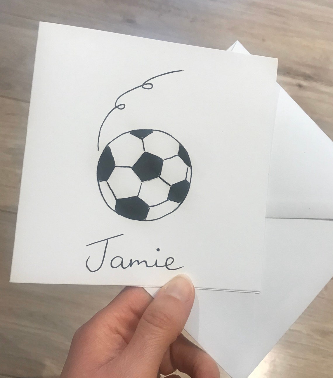 Personalised Football Birthday Card Football Birthday Card - Etsy Singapore