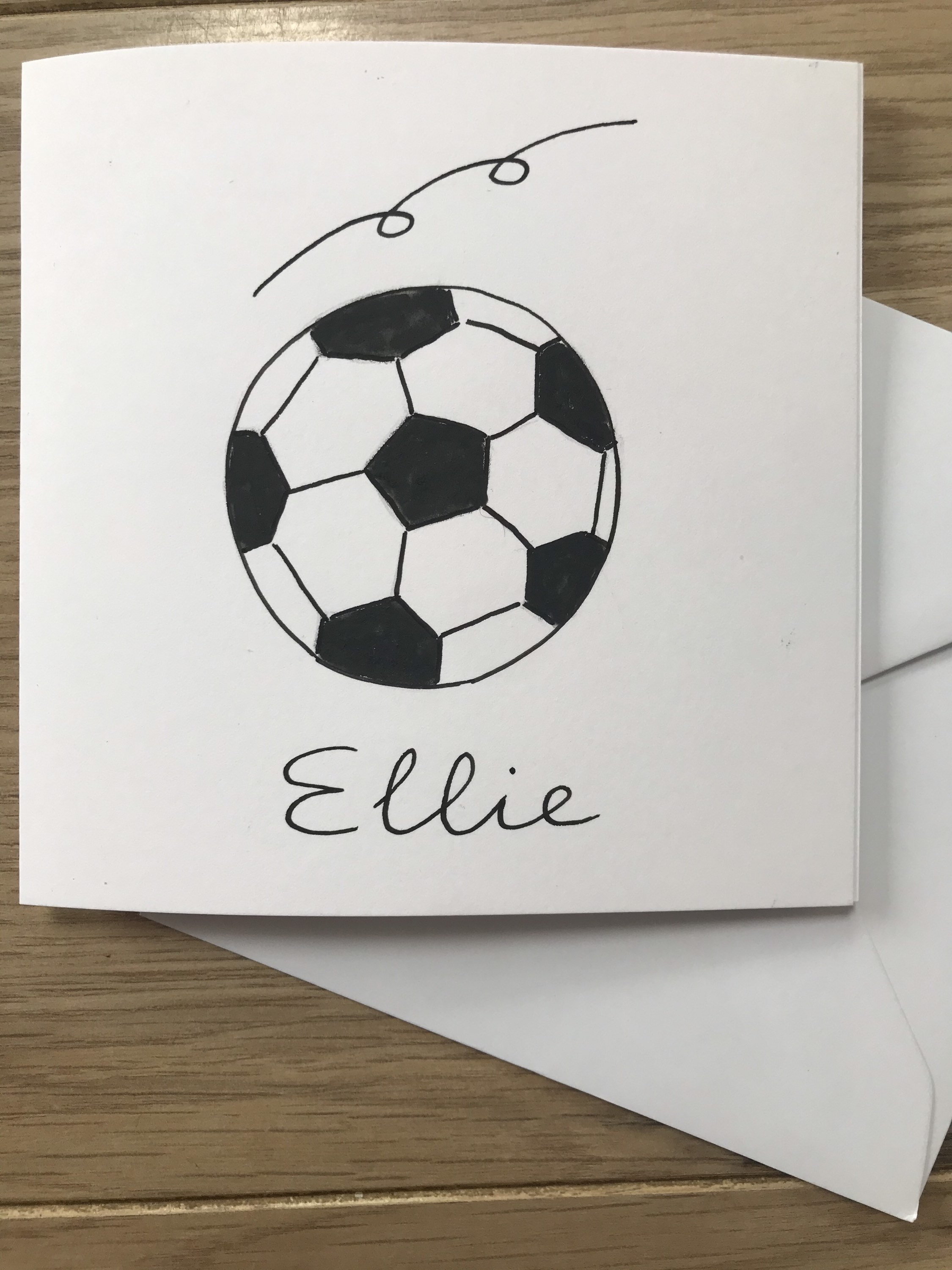 Personalised Football Birthday Card Football Birthday Card - Etsy Singapore