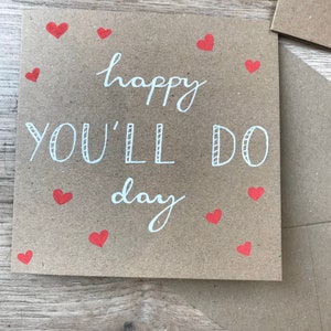 Feliz Dia do Você Vai Fazer - Dia do Você Vai Fazer - cartão de casamento - cartão de casamento de brincadeira - cartão de casamento atrevido - cartão de aniversário - cartão de dia dos namorados