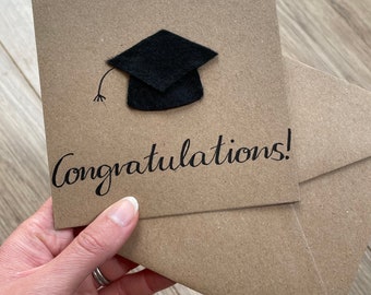 Graduation card - congratulations on your graduation card - university card - congratulations card - personalised graduation card