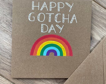 Happy Gotcha Day Quotes Happy Gotcha Day Happy Adoption Day Adoption Card | Etsy