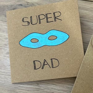 Cartão Super Pai - Cartão Super Papai - Cartão Dia dos Pais - Dia das Mães - Cartão de super-herói - Super Mamãe - Pai - Papai - Mamãe - Mamãe - Mãe - Mamãe