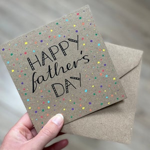 Carte de fête des pères tachetée - carte de fête des pères - bonne fête des pères - carte de fête des pères amusante - carte de papa - carte de papa - carte de beau-père - carte de grand-père