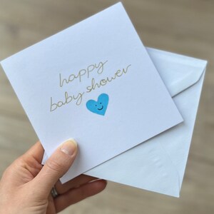 Carte de baby shower - happy baby shower - carte de baby shower personnalisée - révélation du genre - carte de baby shower de jumeaux - carte de baby shower pour garçon