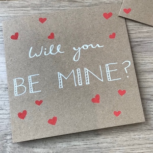 ¿Quieres ser mía? - sé mía - tarjeta de propuesta - tarjeta de San Valentín - día de San Valentín - cásate conmigo - tarjeta personalizada - declaración de amor