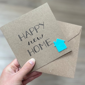 Biglietto di auguri per la nuova casa - biglietto per la nuova casa - biglietto per la nuova casa - biglietto per il trasloco - biglietto per il trasloco - regalo per la nuova casa - biglietto personalizzato per la nuova casa