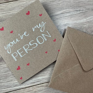 You're my person-kaart - my person-kaart - valentijnskaart - valentijnskaart - jubileumkaart - verlovingskaart - trouwkaart