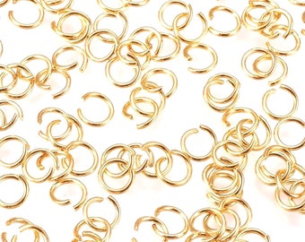 50 Pcs - Jump Rings - Stainless Steel 4 x 0.6 mm (304)