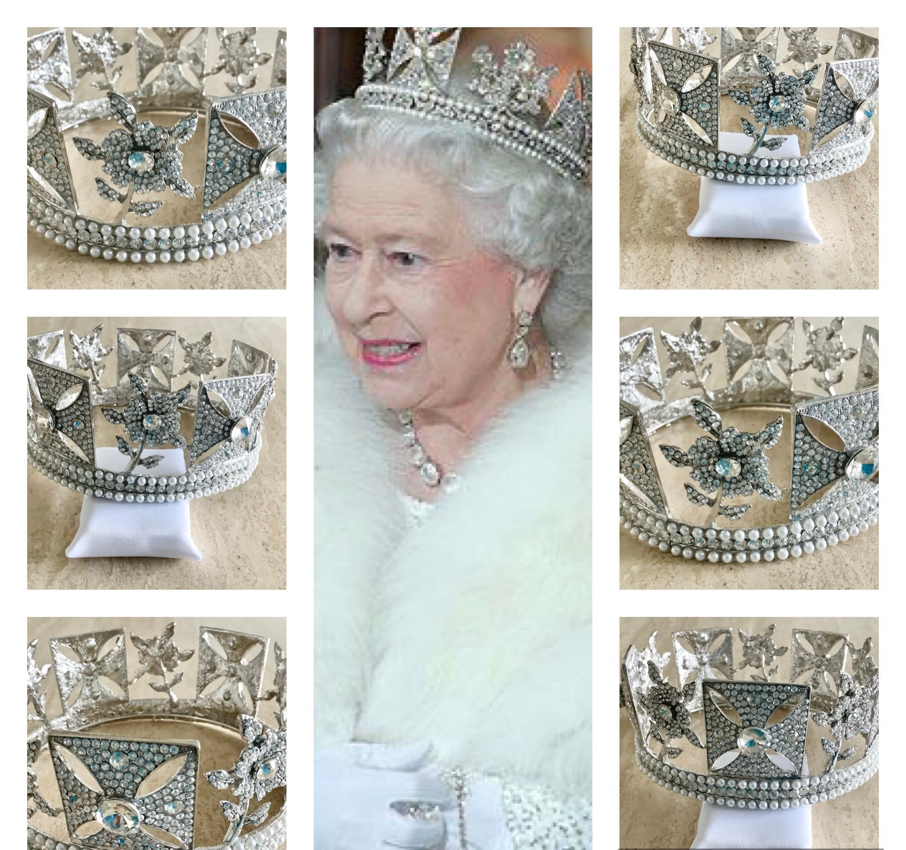 King IV State Diadem Crown Inspired Royal Crown Etsy UK