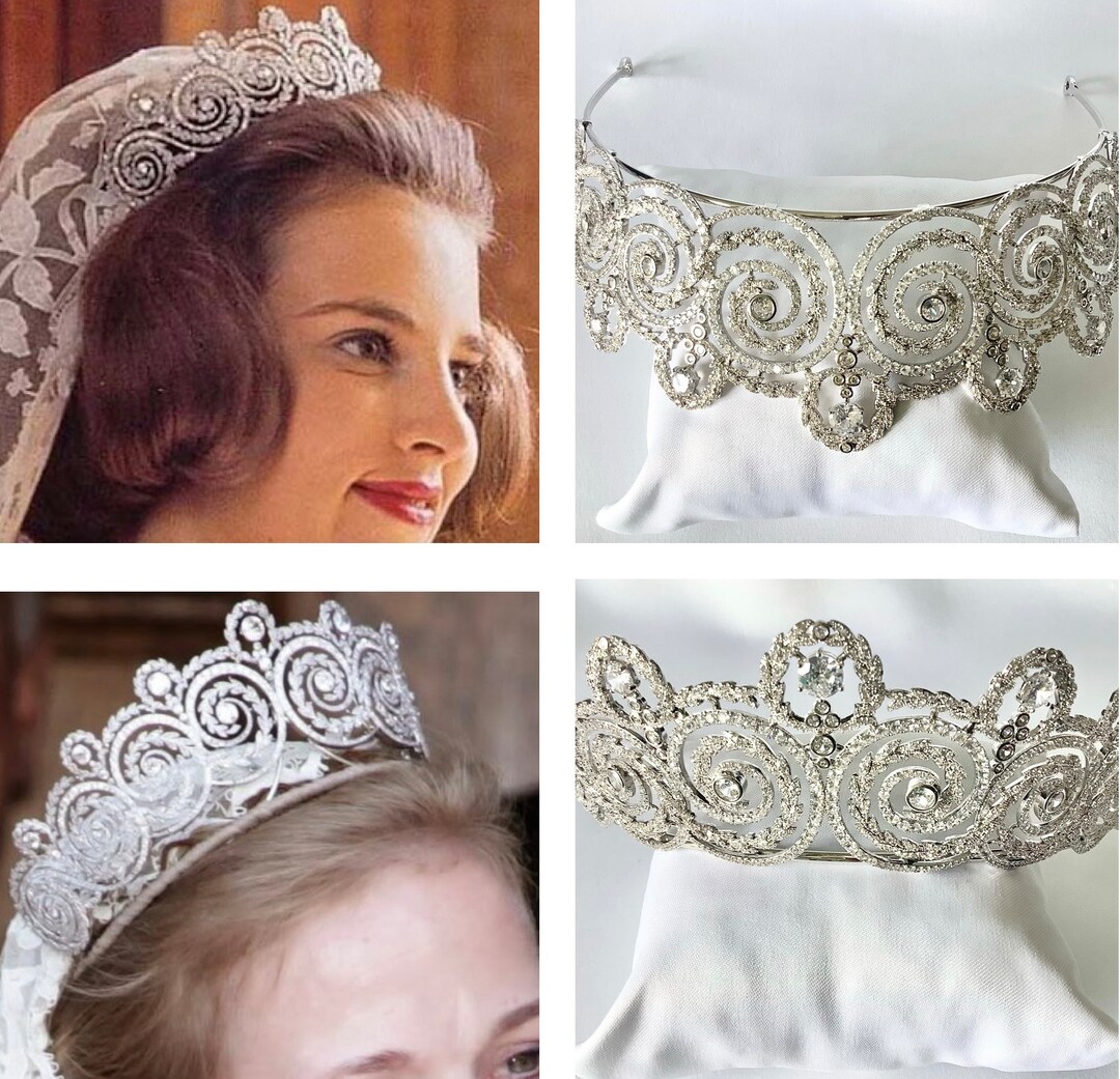 Khedive of Egypt Tiara Romantic Crown Princess of Sweden Tiara Etsy