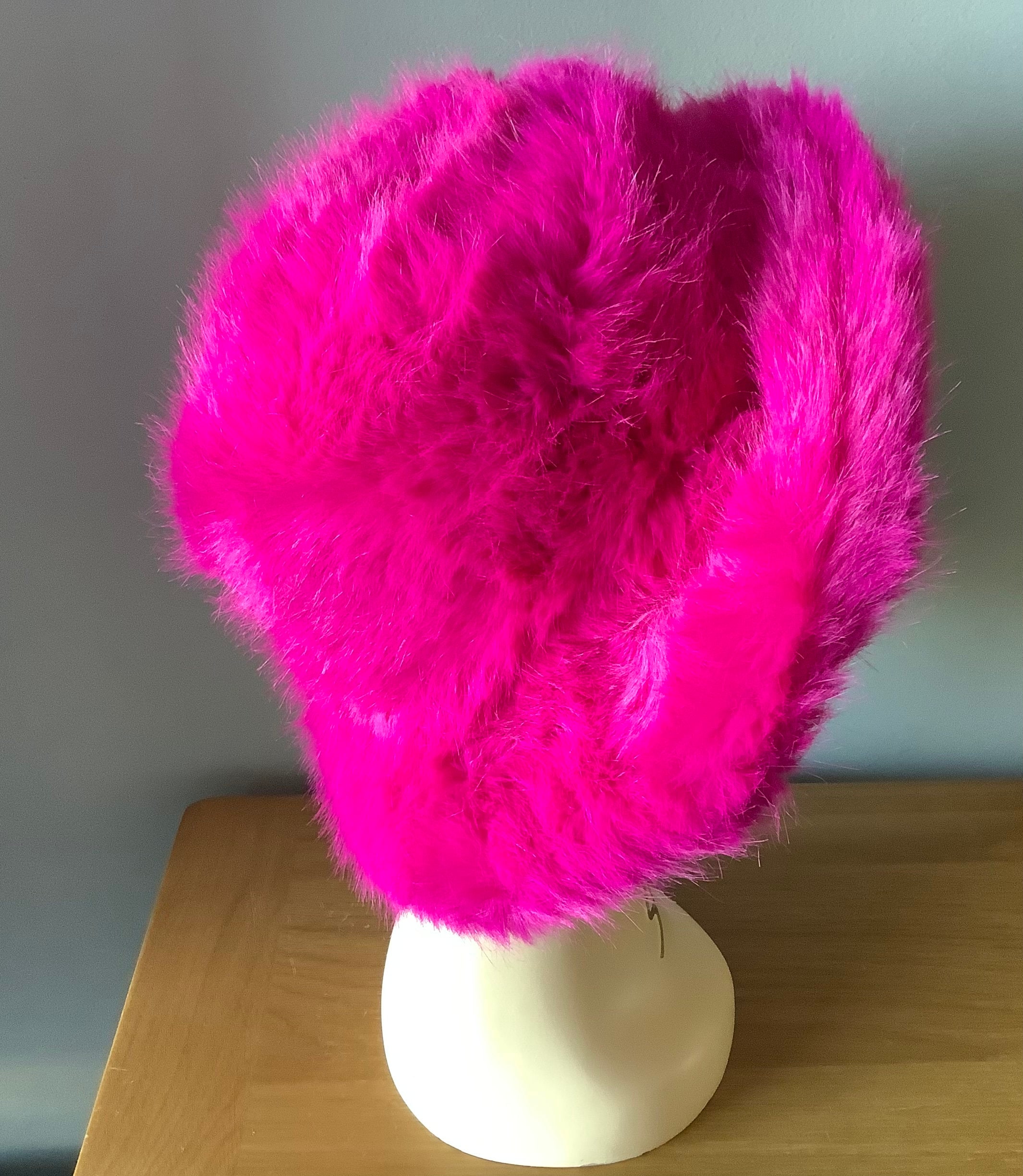 Turtle Fur Comfort Lush Bucket Hat Luscious Pink