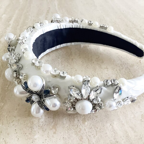 Embellished Headband - Etsy