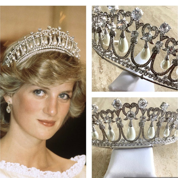 Princess Diana Cambridge Lover’s Knot  Tiara style royal wedding tiara crown