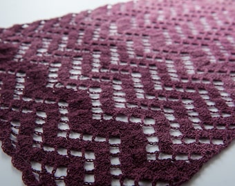 Zigzag-Lace - crochet pattern (English/French/Dutch)