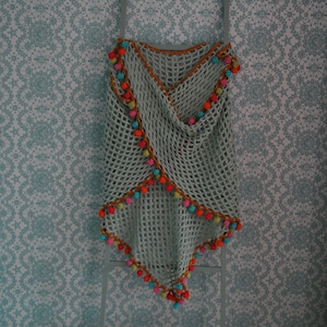 Belle - châle haakpatroon au crochet