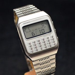 Vintage Seiko C153 5007/ Vintage Calculator Watch/ Rare - Etsy UK