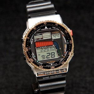 Citizen wind velocity watch sale