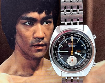 SEIKO 6139 6012 CASE ブルー・リーモデル SEIKO 6139 6012 CASE ブルー・リーモデル 1971 Seiko 6139-6012 'Blue