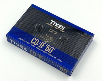 Reserved Christiaan- sealed rare That's Suono format cassette tape high quality tape blank cassette home recording tape head audiophile