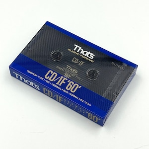sealed rare That's Suono format cassette tape high quality tape blank cassette home recording tape head audiophile