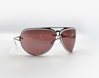 Jean Paul Gaultier 56-6204、ヴィンテージ 90 年代 イエロー レンズ