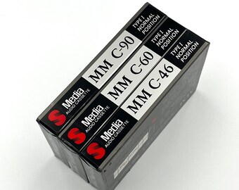 sealed rare Saehan Media cassette tape high quality tape blank cassette made in Korea home recording tape head audiophile empty cassette