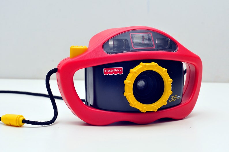Fisher Price 35mm camera works 1995 kids camera