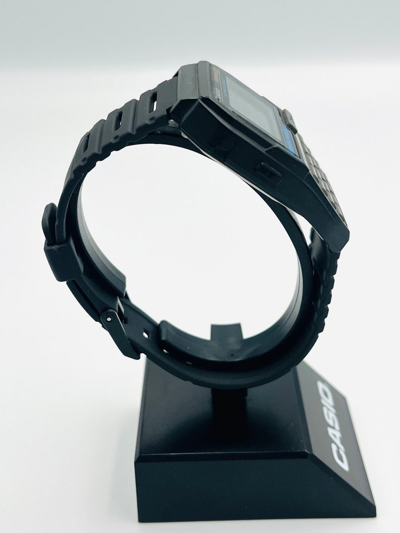 Nerdhorloge CASIO DBC 80 eind jaren 90 module 1486 casio databank telememo horloge afbeelding 6