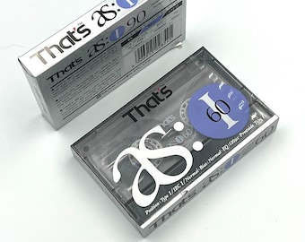sealed That's rare cassette tape high quality tape blank cassette home recording tape head audiophile
