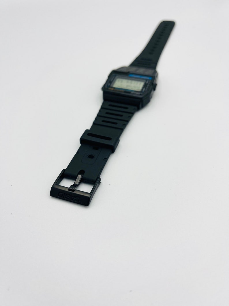 Nerdhorloge CASIO DBC 80 eind jaren 90 module 1486 casio databank telememo horloge afbeelding 8