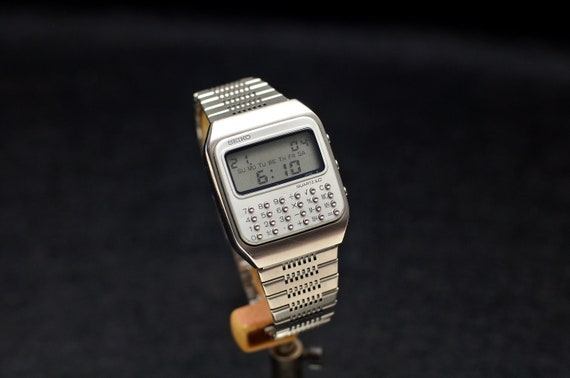 seiko calculator watch