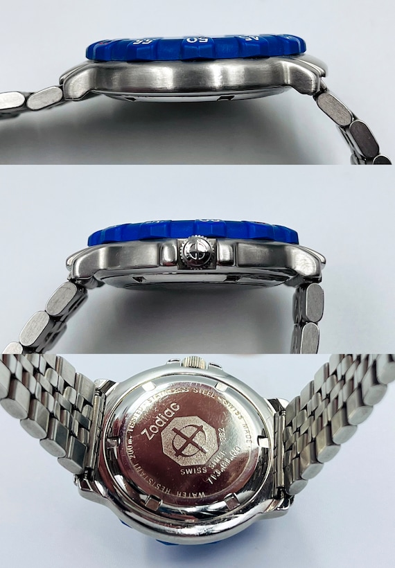 FREE Usa Shipping NOS Zodiac Formula 1 Watch 1990s Swiss Made