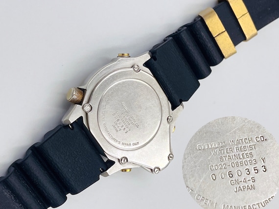first edition with gold knobs Citizen C022 1980s … - image 8