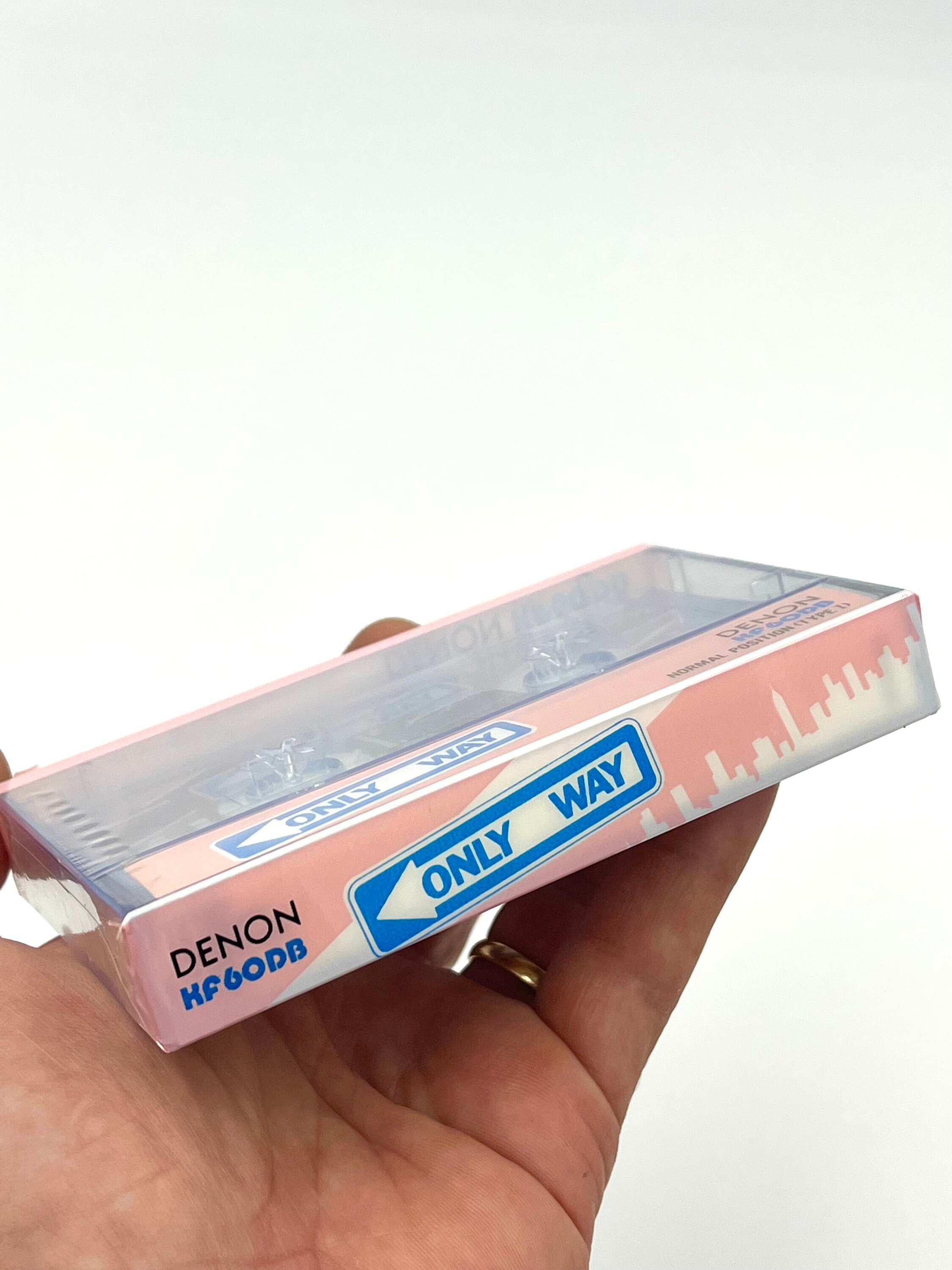 非常に珍しい未開封のDENONカセットテープ高品質テープブランク