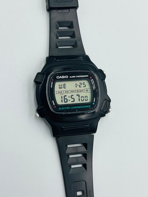 Rare CASIO W 740 1189 1980s Pre G Shock Heavy Duty Watch Rare CASIO W 740 1189 1980s Pre G Shock Heavy Duty Watch