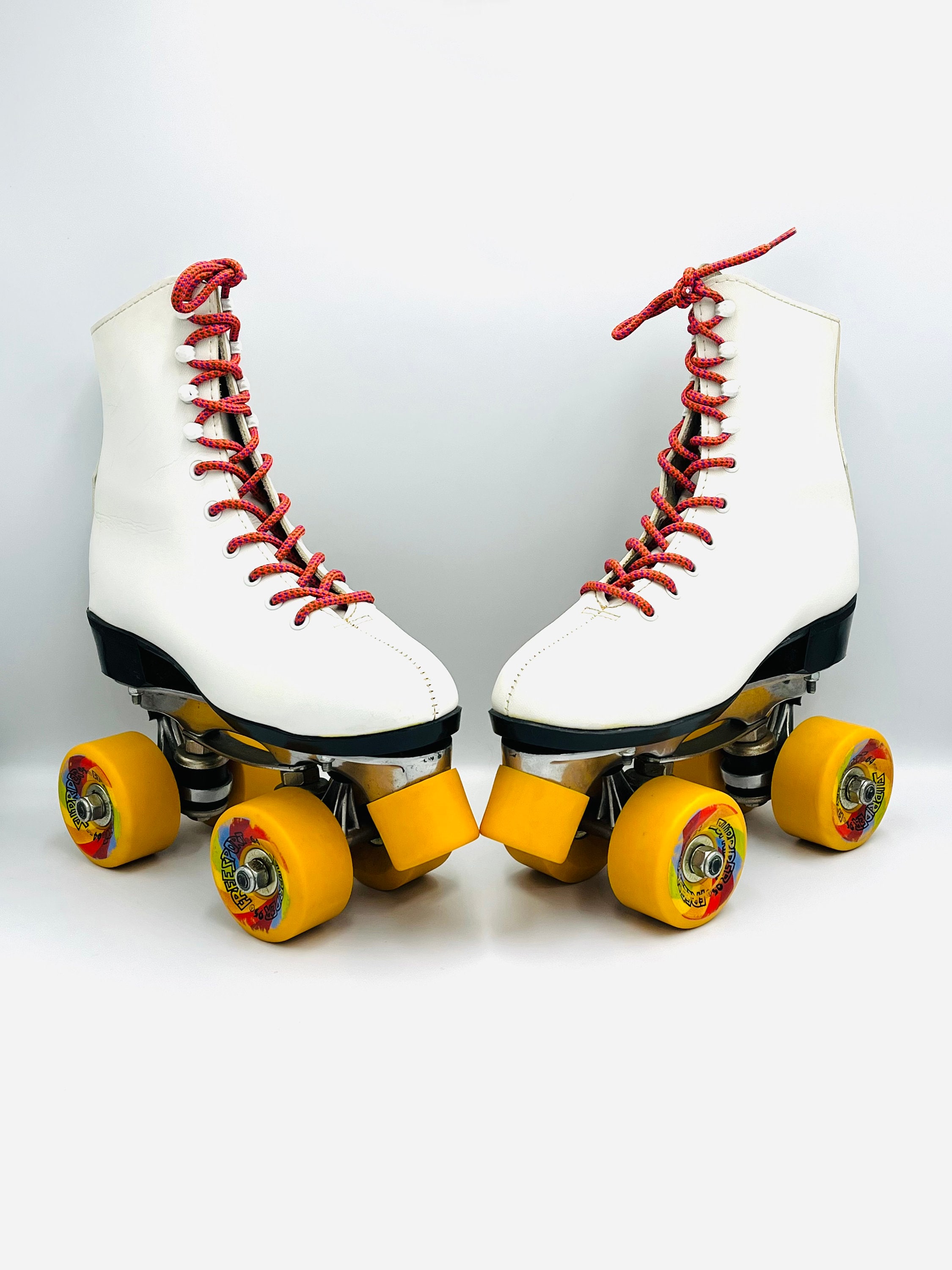 80年代のローラースケート、高品質、ほぼ新品、小型、ホワイト