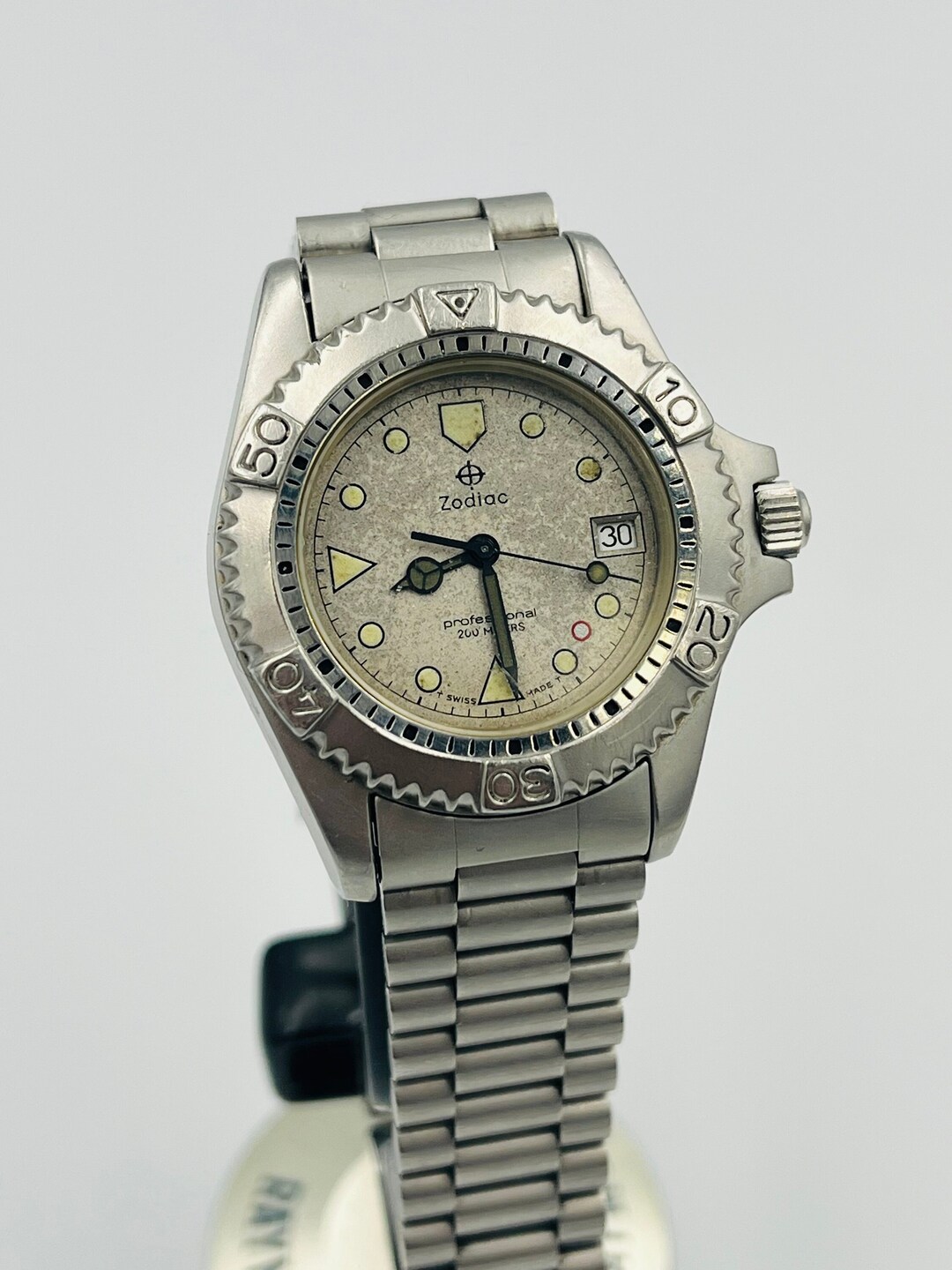 海外ヴィンテージベアーズ Vintage Zodiac Professional 200m Divers Watch - 39mm - Etsy