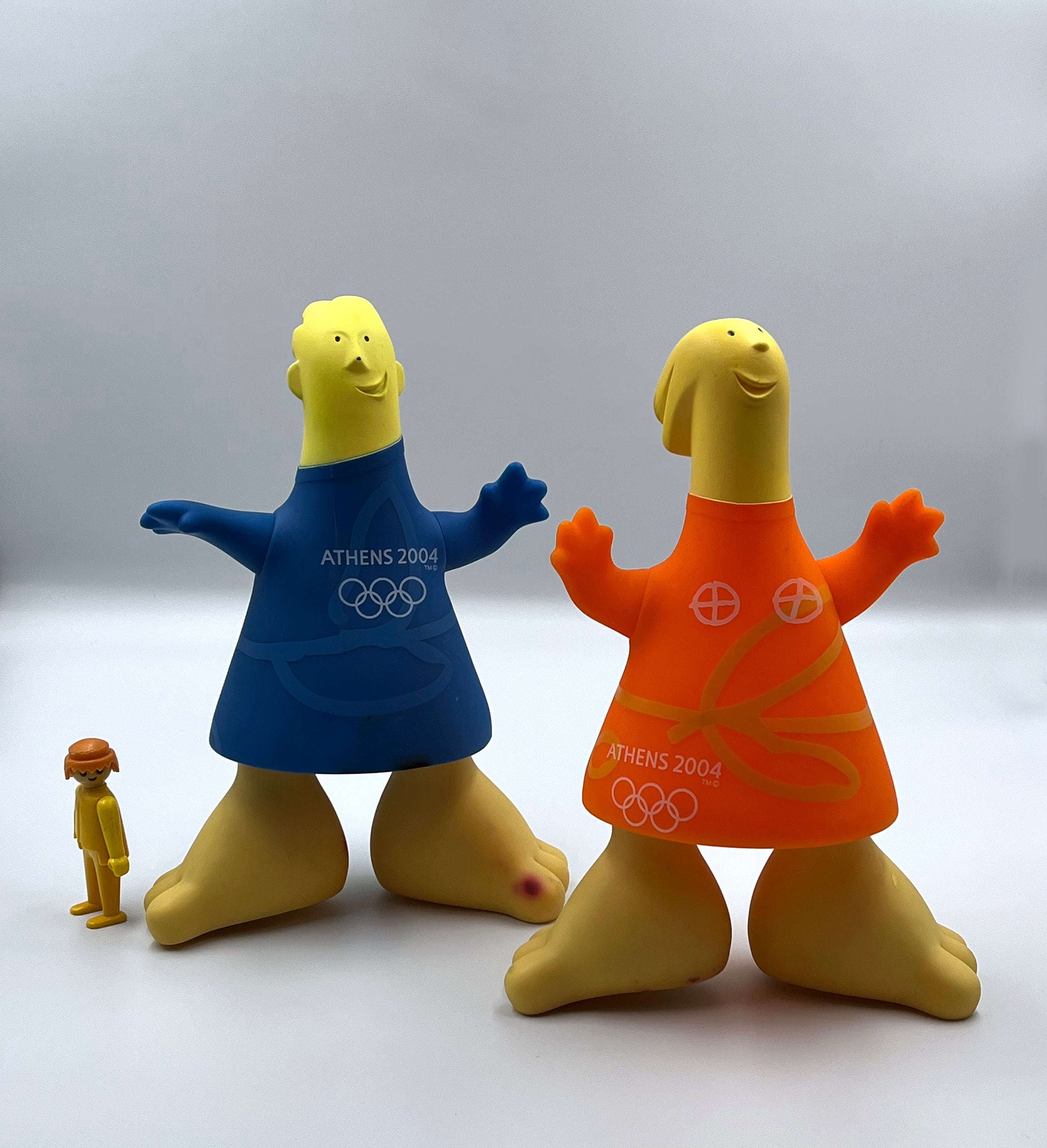 Official Mascots of the 2004 Summer Olympics Athena and Phevos