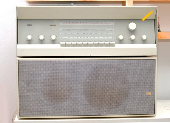 Braun RCS 9 Atelier 3 Dieter Rams Amplifier and Receiver With