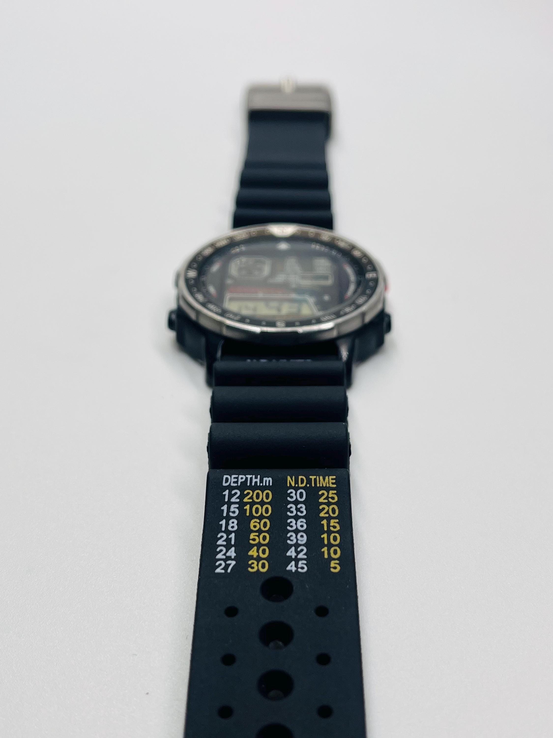 FREE Usa Shipping Rare Citizen D060 Promaster 80s Windsurfing LCD