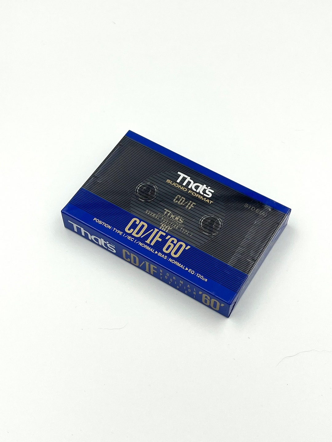 That's CD-ⅠS SUONO 54 ノーマル カセットテープ 未開封20本 SUONO