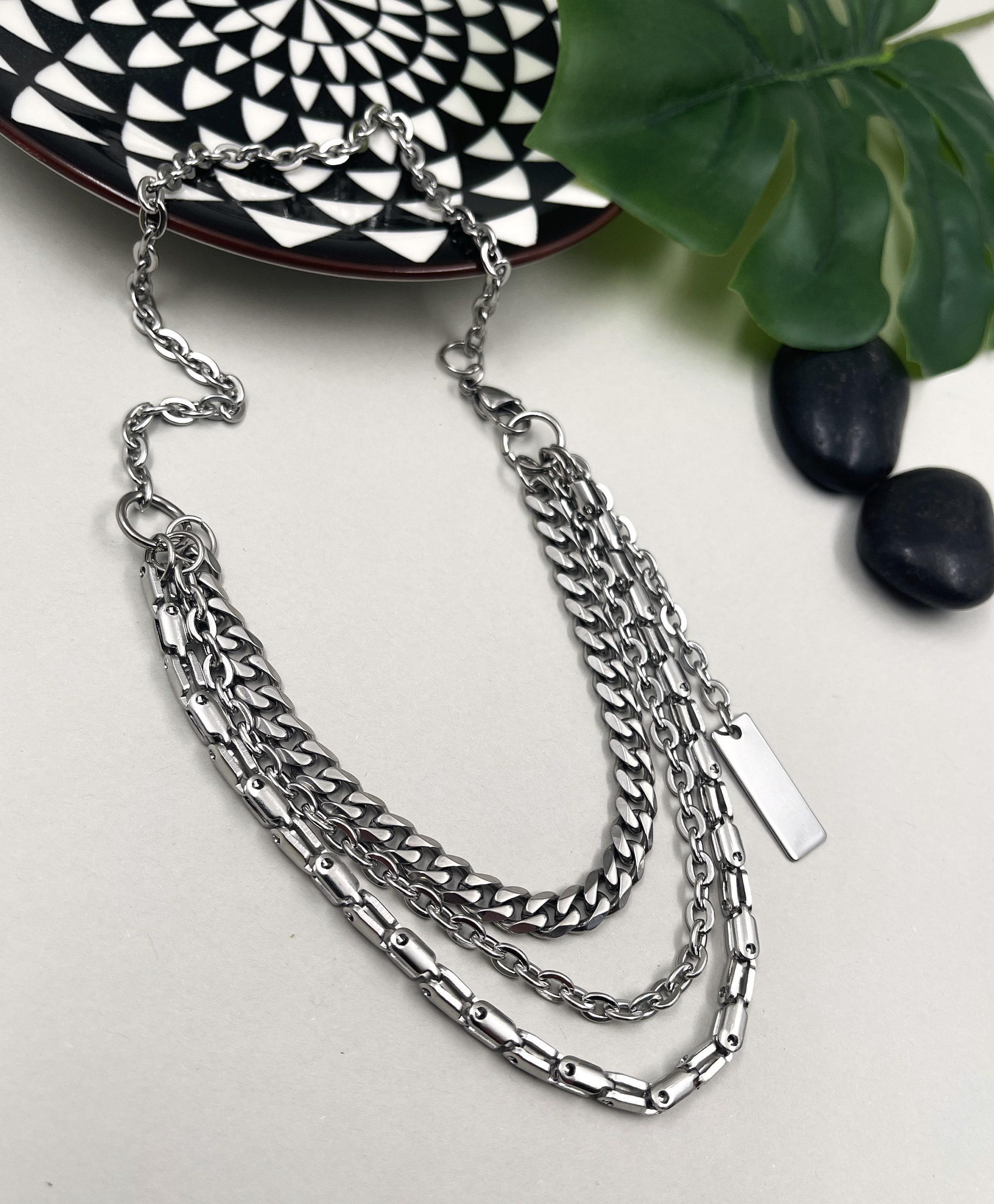Collana a strati 1 pezzo Collana in argento Collana con ciondolo di loto per donna – acquista a prezzi convenienti sul marketplace