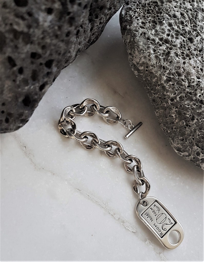 Hazte Uno Silver Chain Bracelet main image 1