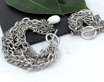 ★HARANG★ Silver Chain Bar Bracelet Amazon.com: JadeAngel 925 Sterling Silver Wheat Chain