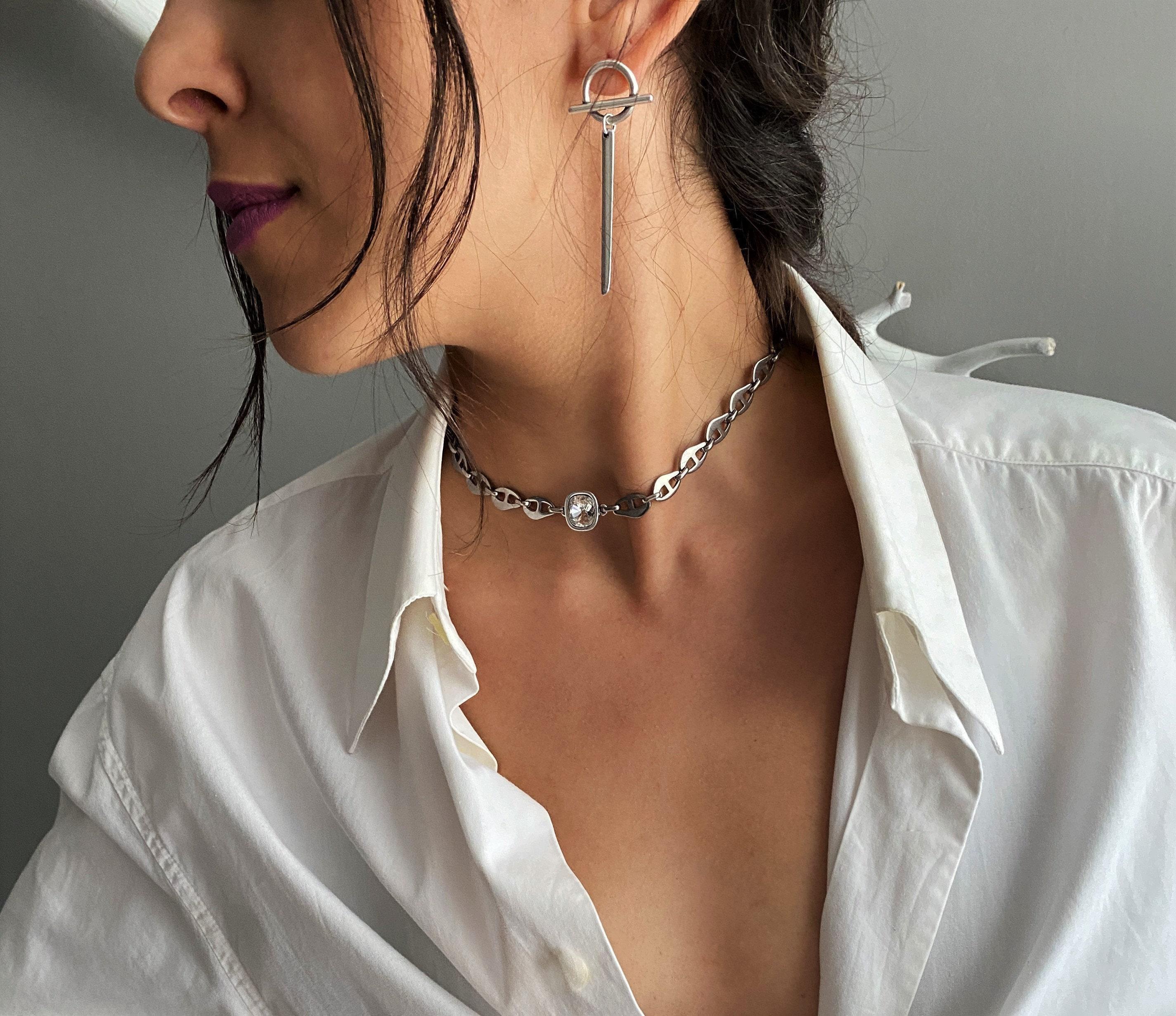 美品/スワロフスキー Diamanta チョーカー ネックレス クリスタル 美品/スワロフスキー Diamanta チョーカー ネックレス クリスタル